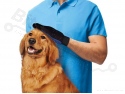 Borstelhandschoen voor dieren